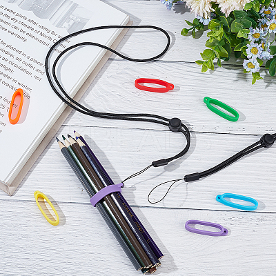 Adjustable Polyester Neck Lanyard FIND-GF0005-84-1