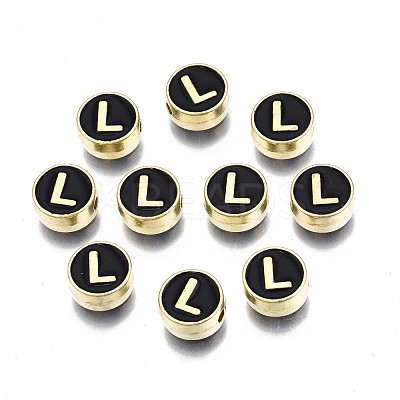 Alloy Enamel Beads ENAM-N052-006-02L-RS-1