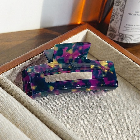 Cellulose Acetate(Resin) Claw Hair Clips PW-WGE4026-11-1