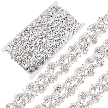 Metallic Braided Lace Trim OCOR-WH20020-23A-1