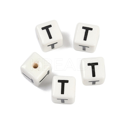 Porcelain Beads X1-PORC-R003-08T-1
