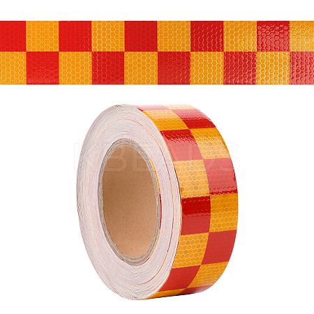 Waterproof PVC Reflective Warning Stickers FIND-WH0152-070D-1