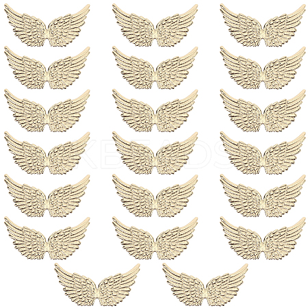 20Pcs Cloth Angel Wings AJEW-GF0012-62A-1