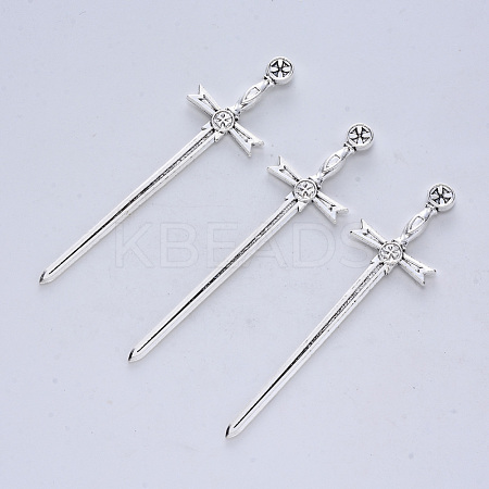 Tibetan Style Alloy Cabochons TIBE-R316-142AS-RS-1