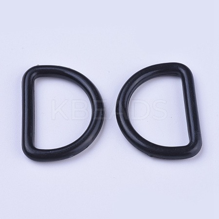 Plastic D Rings LS-KY-WH0018-02B-1