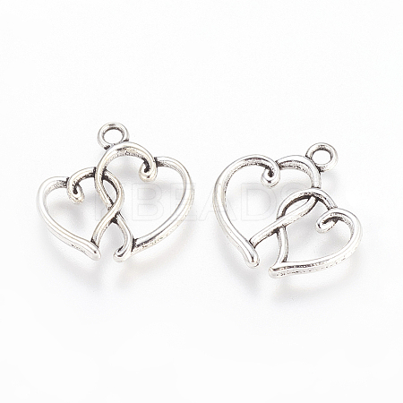 Tibetan Style Alloy Pendants LS-TIBEP-21057-AS-RS-1