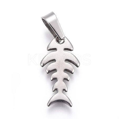 Tarnish Resistant 304 Stainless Steel Pendants STAS-I096-15P-1