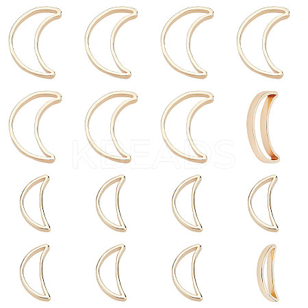 32Pcs 2 Style Brass & Alloy Linking Rings FIND-BC0005-02-1