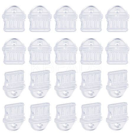 50pcs PVC Plastic Mobile Dustproof Plugs FIND-SC0013-60B-1