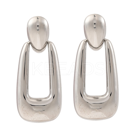 Non-Tarnish 304 Stainless Steel Stud Earrings for Women EJEW-N054-23P-1