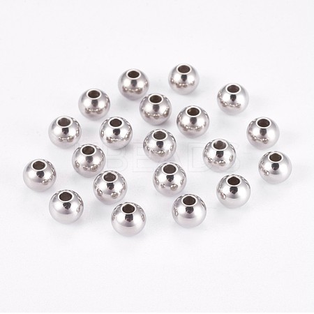 Tarnish Resistant 202 Stainless Steel Rondelle Spacer Beads STAS-F094-06B-P-1