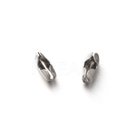 304 Stainless Steel Ball Chain Connectors STAS-E088-02-5.5x2mm-1