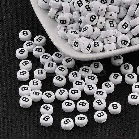 Acrylic Beads PL37C9070-B-1