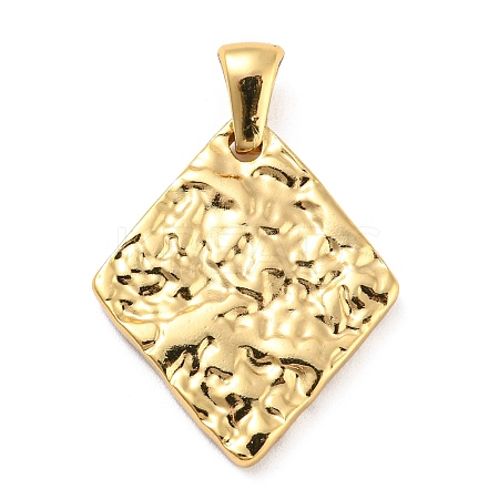 304 Stainless Steel Pendants STAS-E201-01G-1