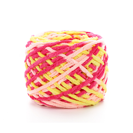 Gradient Color Polyester Wool Blend Yarn YCOR-PW0001-004A-31-1