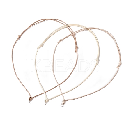Adjustable Korean Waxed Polyester Cord Necklace Making AJEW-JB01310-02-1