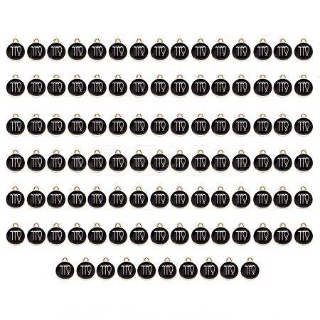 Alloy Enamel Pendants ENAM-SZ0001-28C-B-1