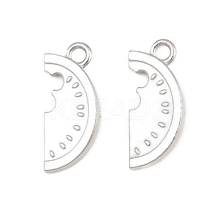 304 Stainless Steel Charms SA-CBAC865-04B-P-1