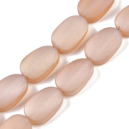Electroplate Glass Beads Strands EGLA-C009-01B-PL01-1