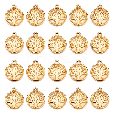 20Pcs 304 Stainless Steel Charms STAS-DC0010-84-1