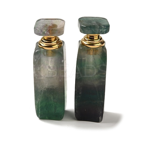 Natural Fluorite Dropper Perfume Bottle DJEW-H010-01G-03-1