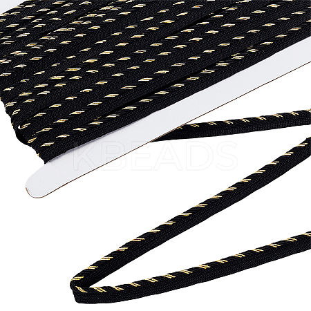 2 Skeins Polyester Twist Ribbons SRIB-FG0001-23-1