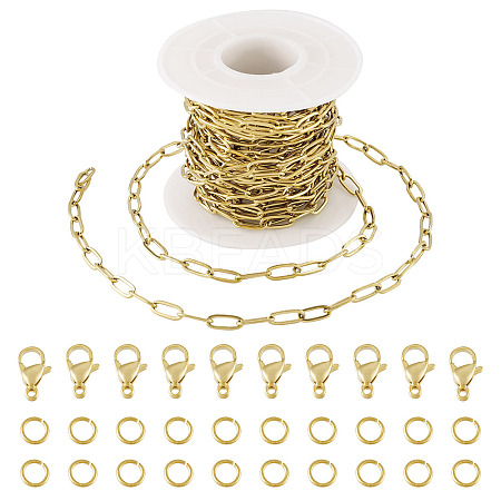 DIY Chain Necklace Jewelry Kits DIY-TA0011-49-1