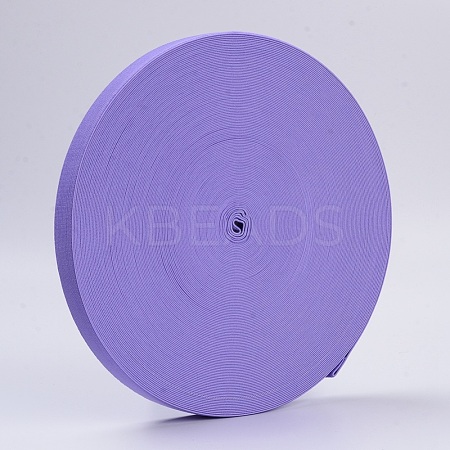 Colored Flat Elastic Rubber Band EC-WH0002-34-1
