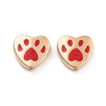 Alloy Enamel Beads FIND-G077-03G-03-1