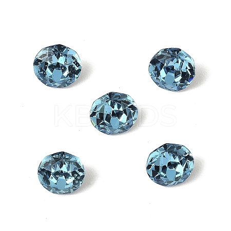 Glass Rhinestone Cabochons GLAA-A018-6mm-202-1