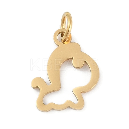 304 Stainless Steel Pendants STAS-L279-001G-07-1