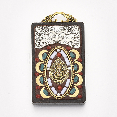 Handmade Indonesia Big Pendants IPDL-S053-206-1