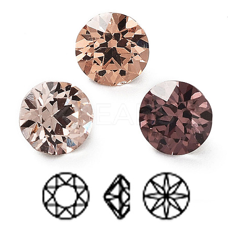 K9 Glass Rhinestone Cabochons RGLA-M016-C01-D-1