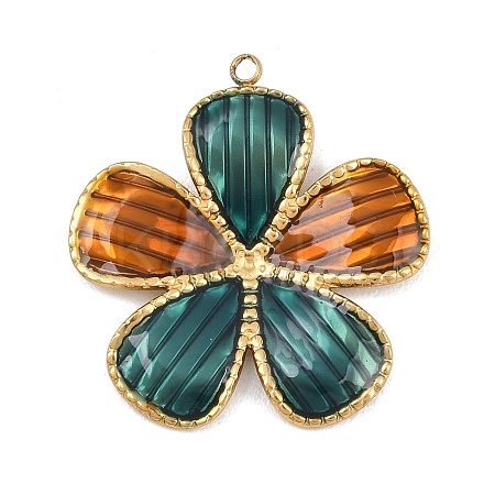 304 Stainless Steel Pendants X-STAS-H249-04G-02-1