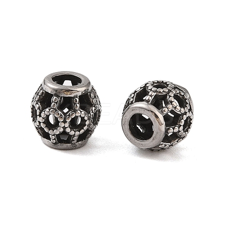 304 Stainless Steel European Beads STAS-N106-05AS-1