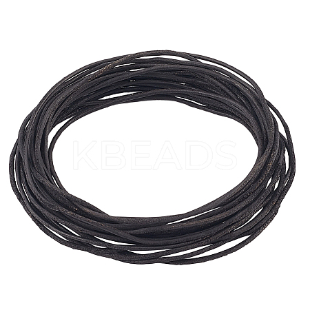 5M DIY Frosted Cowhide Leather Cord OCOR-GF0004-97A-01-1
