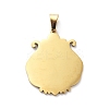 201 Stainless Steel Pendants STAS-C062-04G-2
