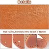 4 Pcs 4 Styles PU Leather Bottom FIND-CA0002-15-5