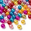 Imitation Pearl Acrylic Beads SACR-S028-M-1