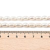 Natural Cultured Freshwater Pearl Beads Strands PEAR-I007-01B-01B-5