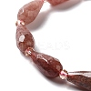 Natural Strawberry Quartz Beads Strands G-B028-A01-4
