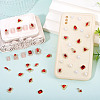 48Pcs 12 Styles Alloy Rhinestone Cabochons MRMJ-TA0001-45B-8