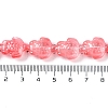 Transparent Glass Enamel Beads Strands GLAA-B021-06H-4
