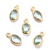 Eco-Friendly Brass with Glass Pendants LS-KK-K268-01E-1