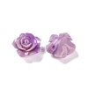 Synthetic Coral 3D Flower Rose Beads CORA-A005-14mm-27-3