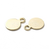 Brass Charms KK-L205-12G-B-2