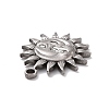 Non-Tarnish 304 Stainless Steel Pendants STAS-E169-16P-3