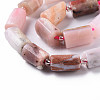Natural Pink Opal Beads Strands X-G-S345-8x11-012-3