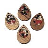 Wood & Resin Pendant WOOD-H104-23-02-1