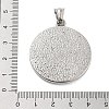 304 Stainless Steel Pendants STAS-S143-07A-3